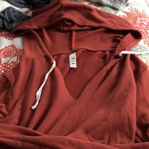 Cozy long sleeve hooded tee - Picture 1 of 3